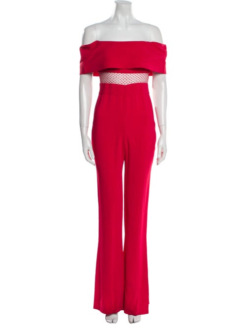 Cushnie Off-The-Shoulder Jumpsuit