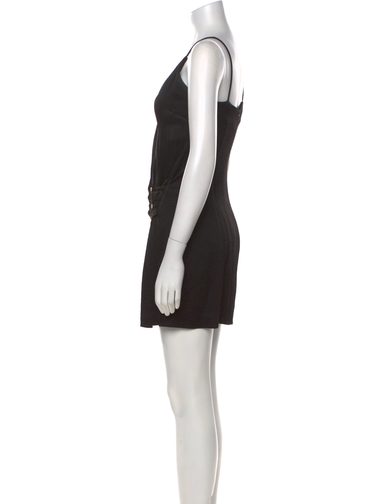 Cushnie V-Neck Mini Dress