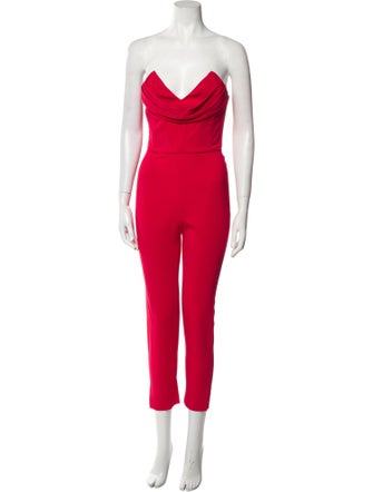 Cushnie Strapless Jumpsuit