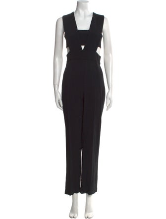 Cushnie Square Neckline Jumpsuit