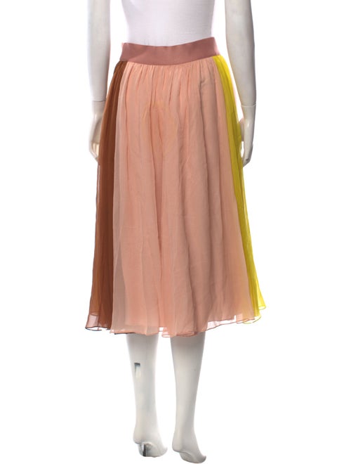 Cushnie Silk Midi Length Skirt