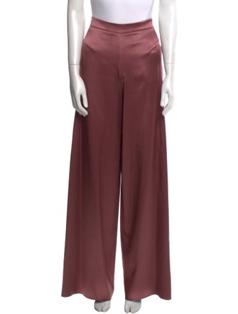 Cushnie Silk Wide Leg Pants