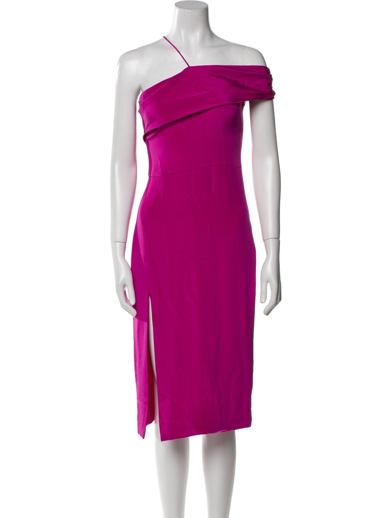 Cushnie Silk Midi Length Dress