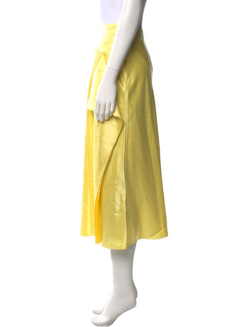 Cushnie Silk Midi Length Skirt