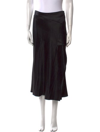 Cushnie Silk Midi Length Skirt