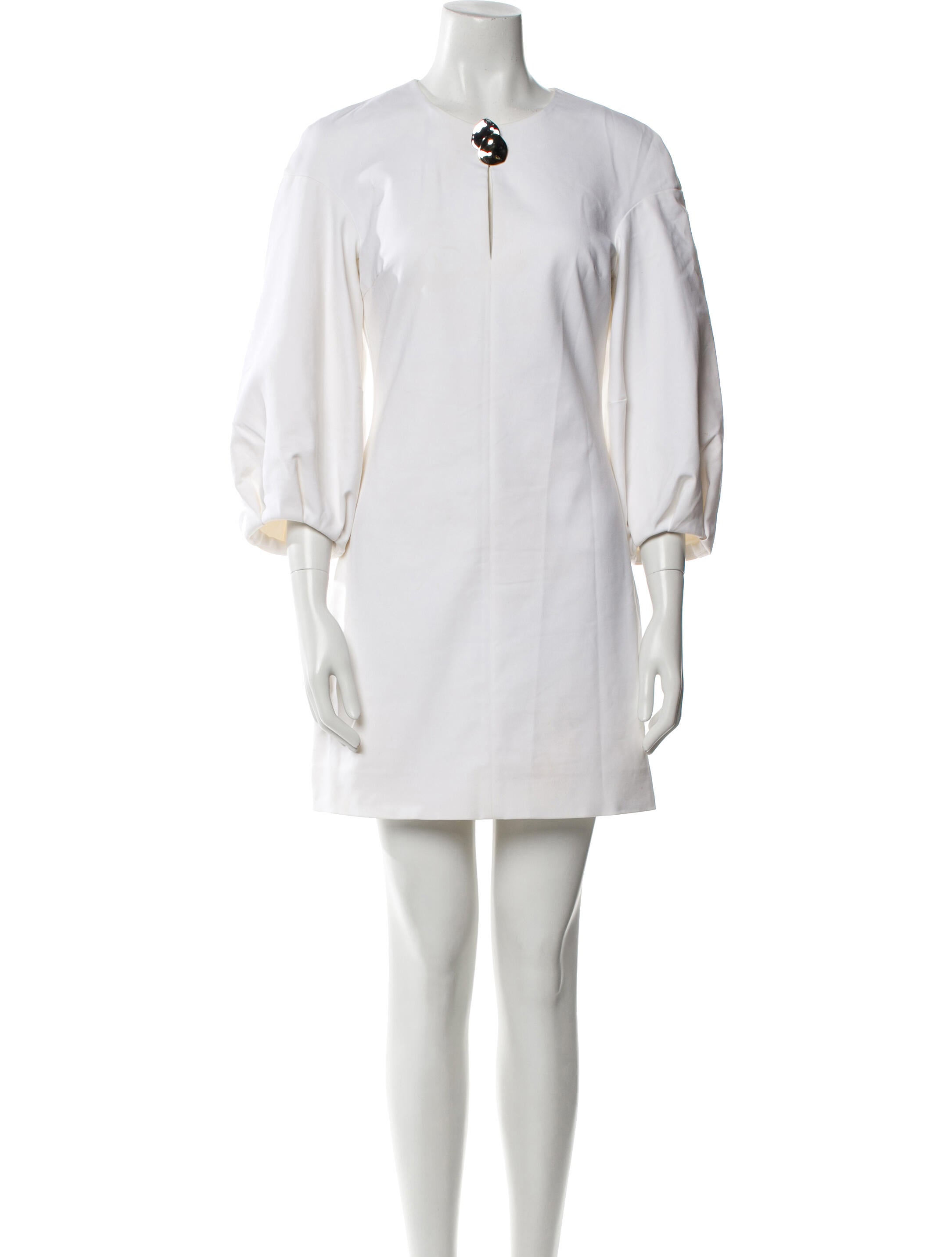 Cushnie Crew Neck Mini Dress