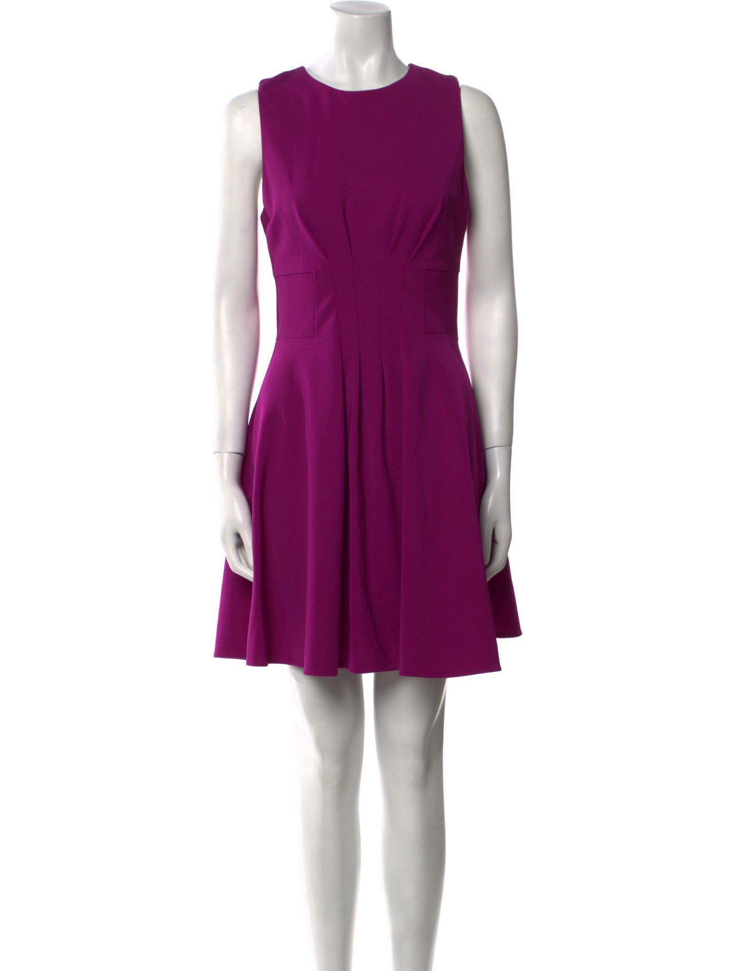 Cushnie Crew Neck Mini Dress