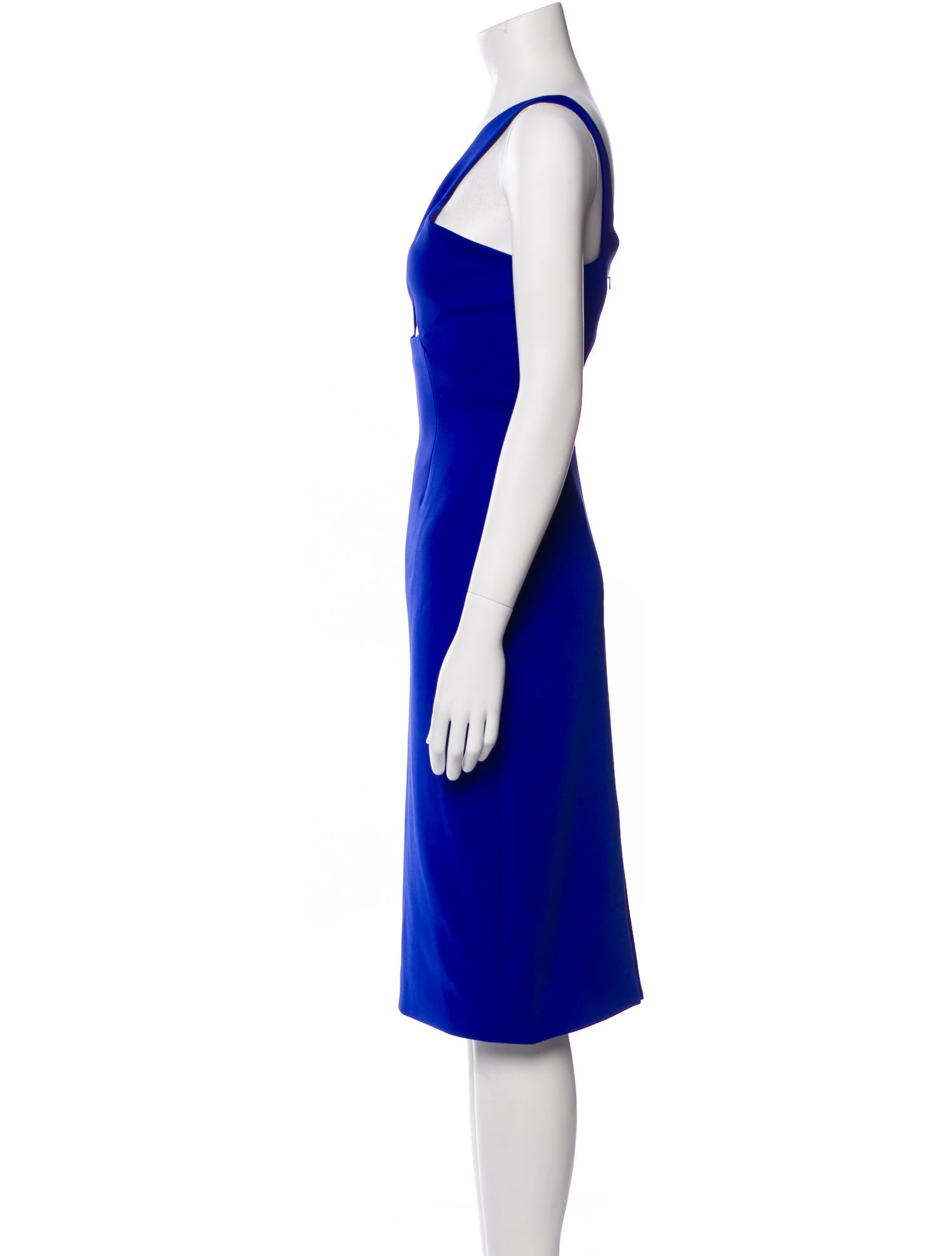 Cushnie V-Neck Knee-Length Dress w/ Tags