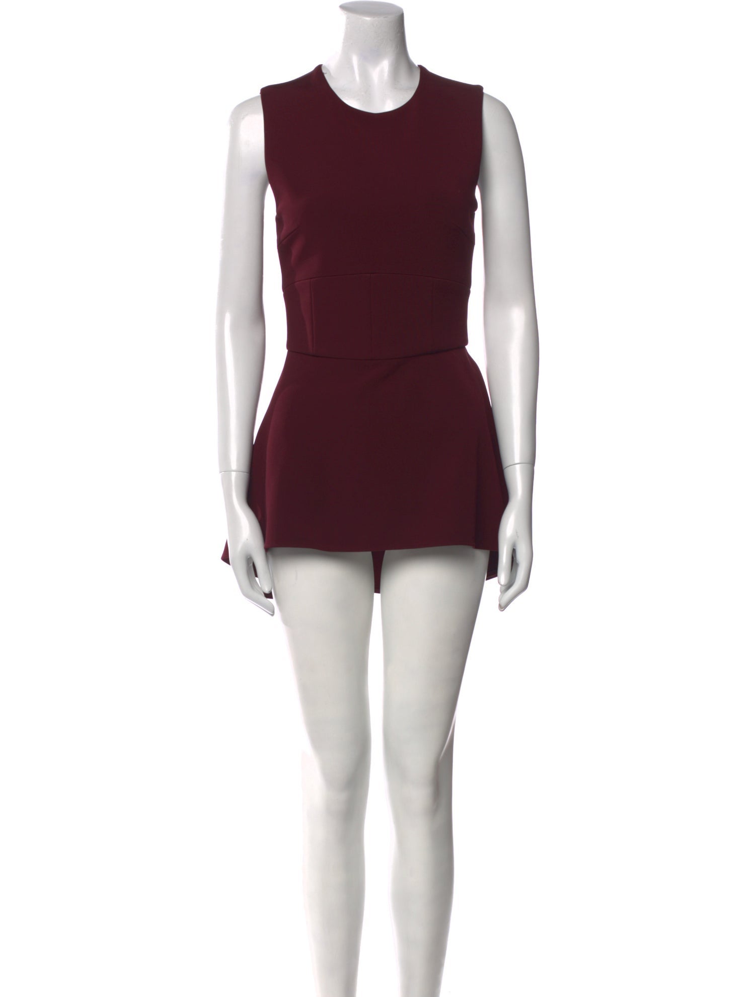 Cushnie Crew Neck Mini Dress