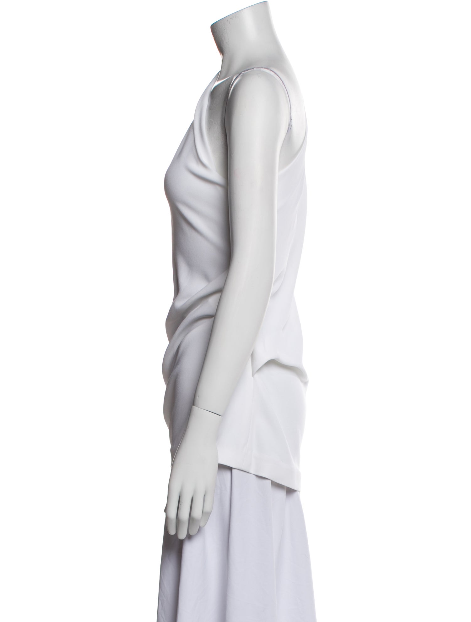 Cushnie One-Shoulder Sleeveless Top w/ Tags