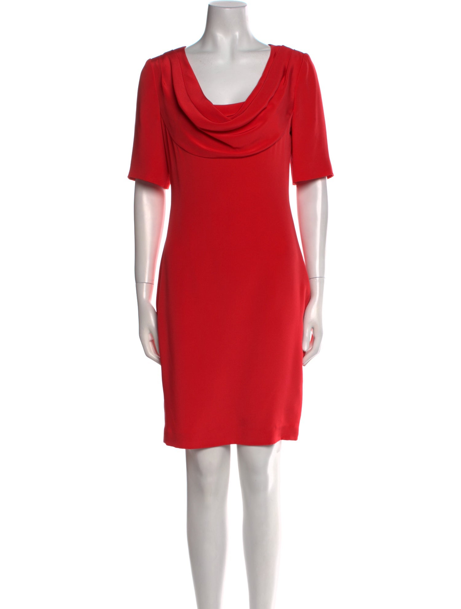 Cushnie Satin Knee-Length Dress