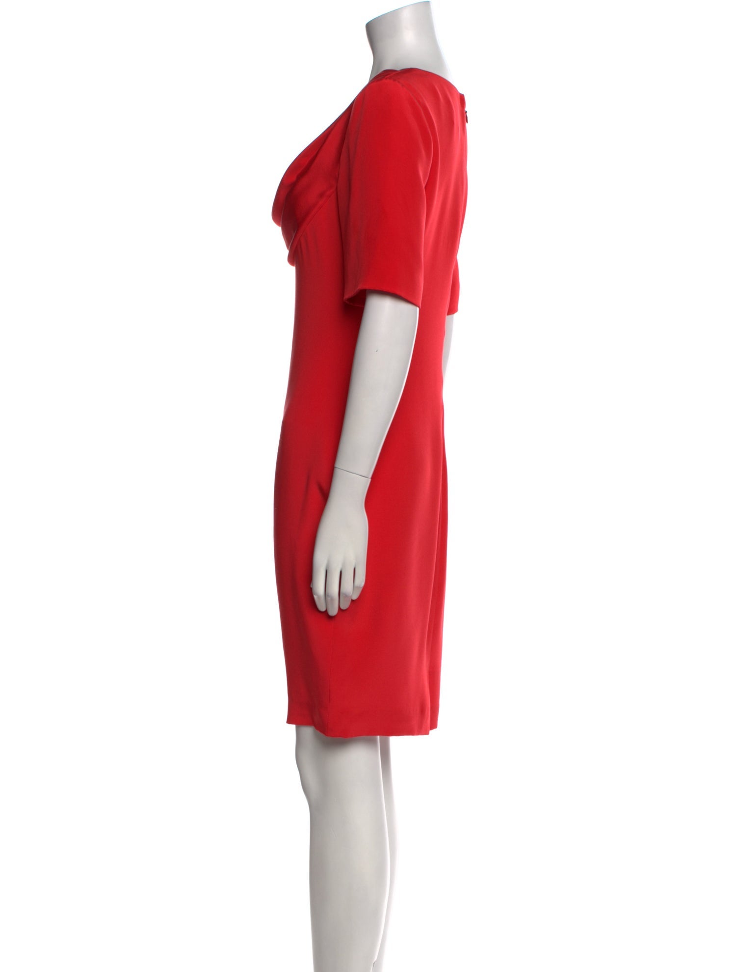 Cushnie Satin Knee-Length Dress