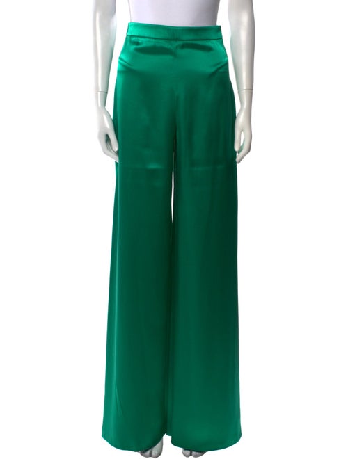 Cushnie Silk Wide Leg Pants