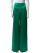 Cushnie Silk Wide Leg Pants