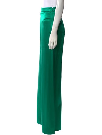 Cushnie Silk Wide Leg Pants