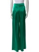 Cushnie Silk Wide Leg Pants