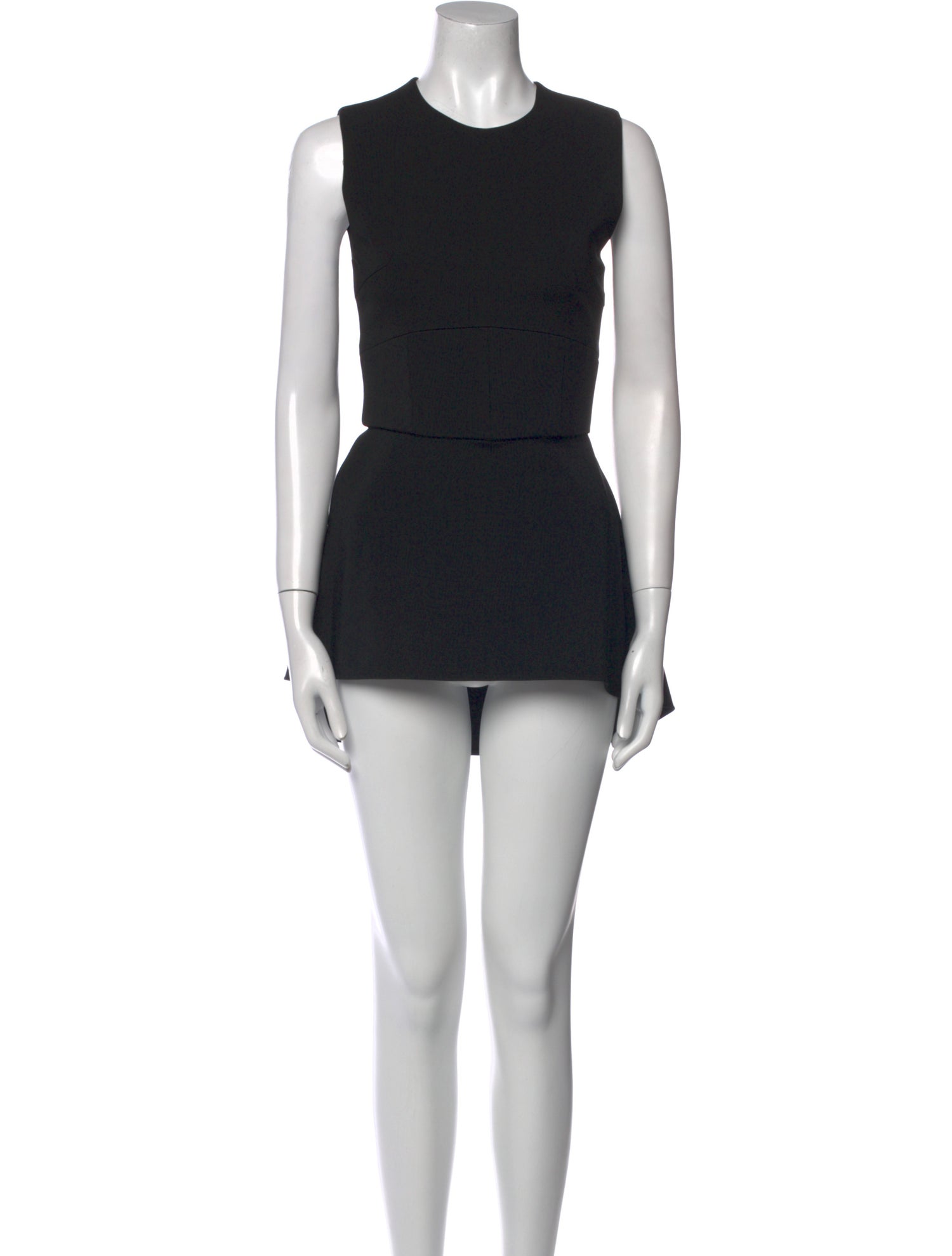 Cushnie Crew Neck Mini Dress