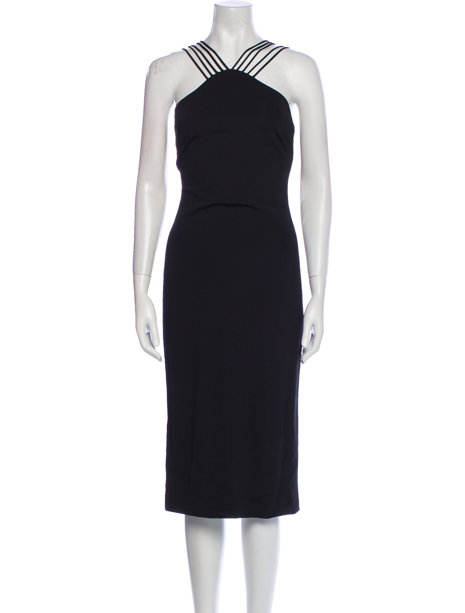 Cushnie Halterneck Midi Length Dress