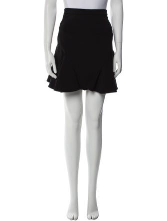 Cushnie Ruffle Embellishment Mini Skirt