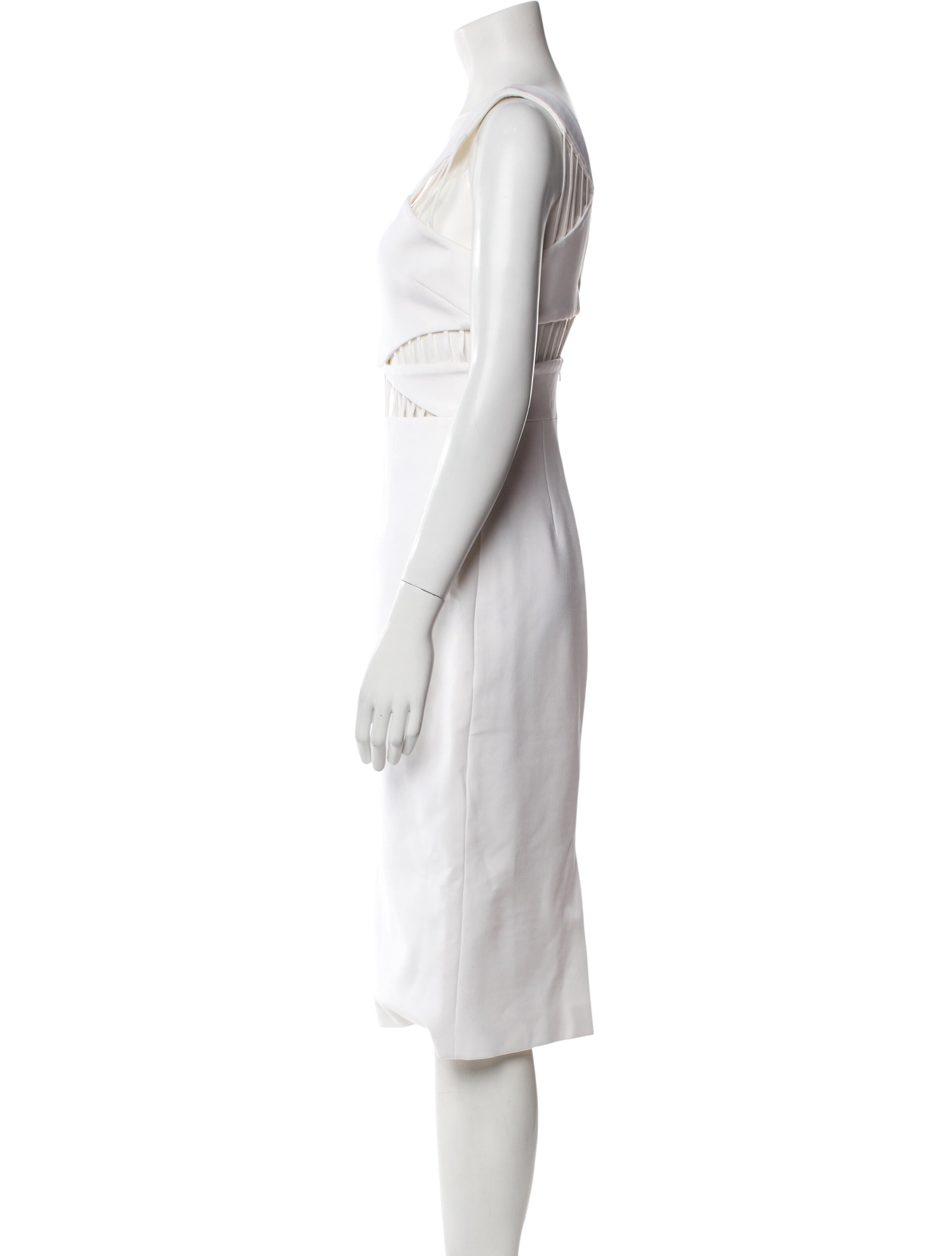 Cushnie V-Neck Midi Length Dress w/ Tags