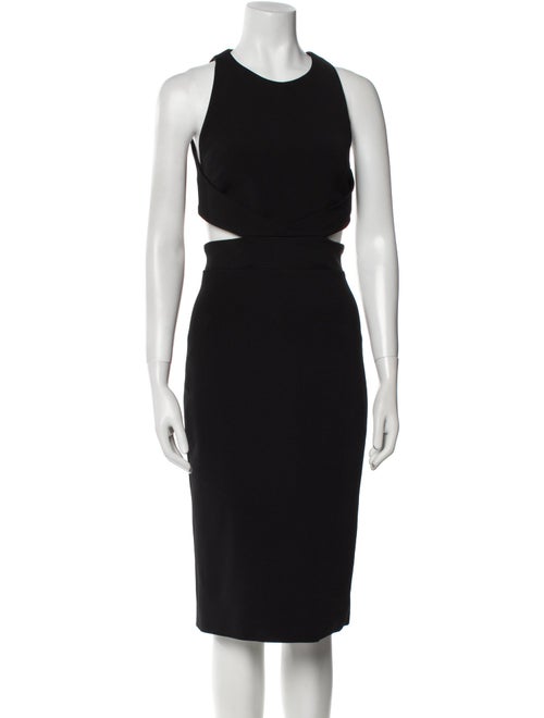Cushnie Silk Midi Length Dress