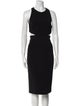 Cushnie Silk Midi Length Dress