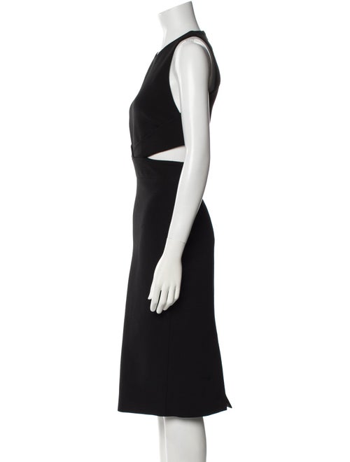 Cushnie Silk Midi Length Dress