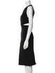 Cushnie Silk Midi Length Dress