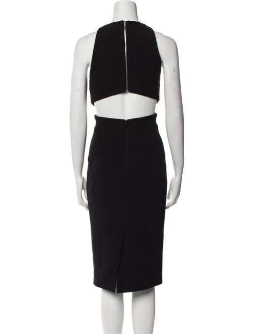 Cushnie Silk Midi Length Dress