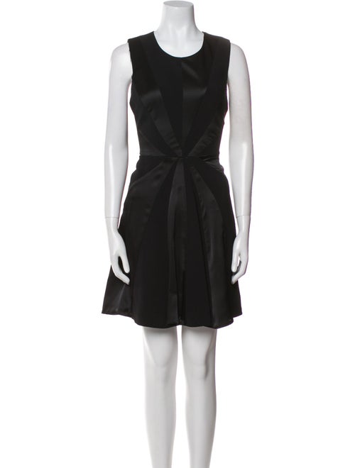 Cushnie Scoop Neck Mini Dress