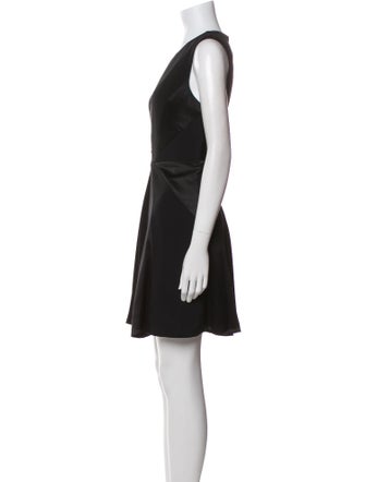 Cushnie Scoop Neck Mini Dress