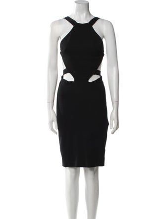 Cushnie Halterneck Mini Dress