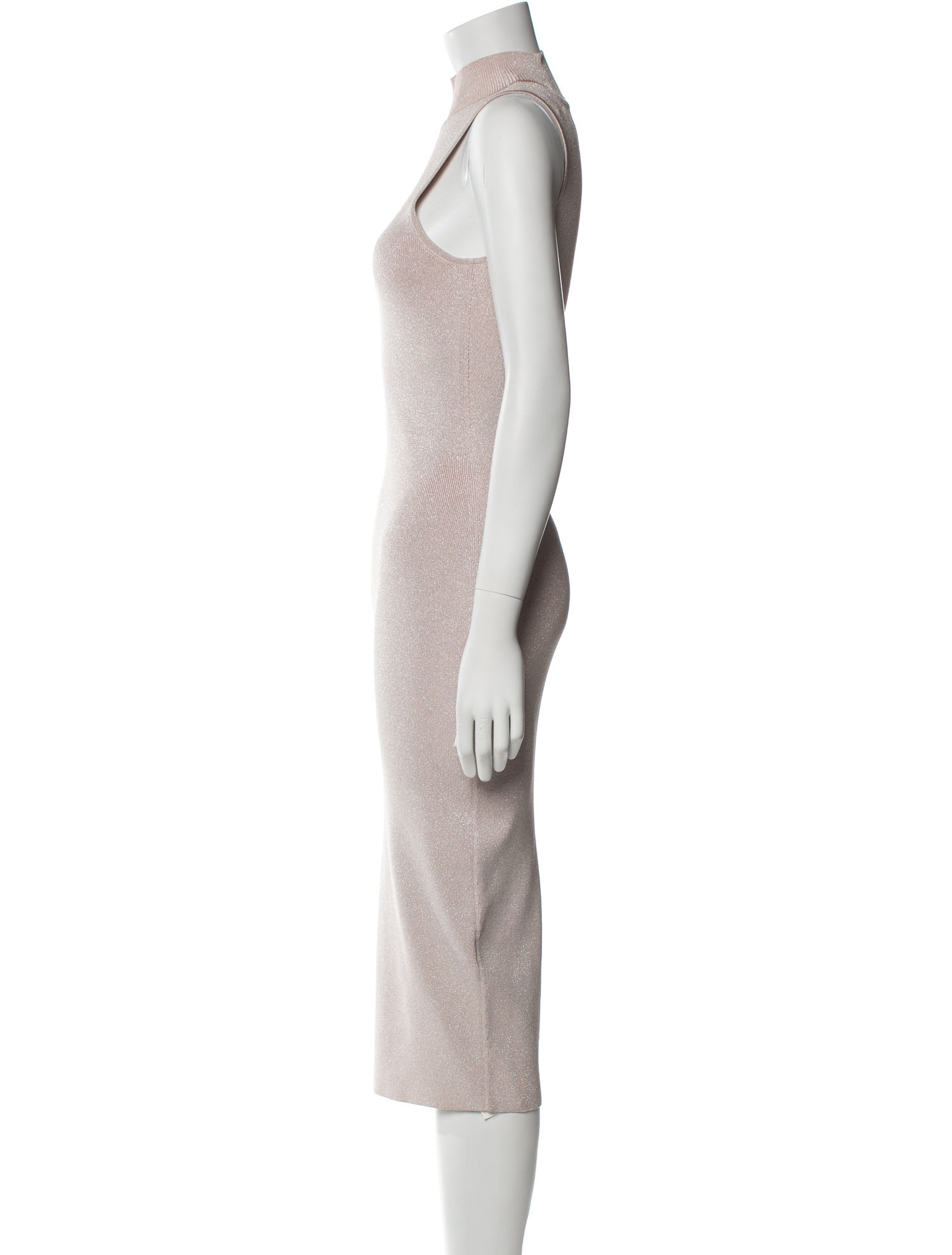 Cushnie Mock Neck Midi Length Dress w/ Tags