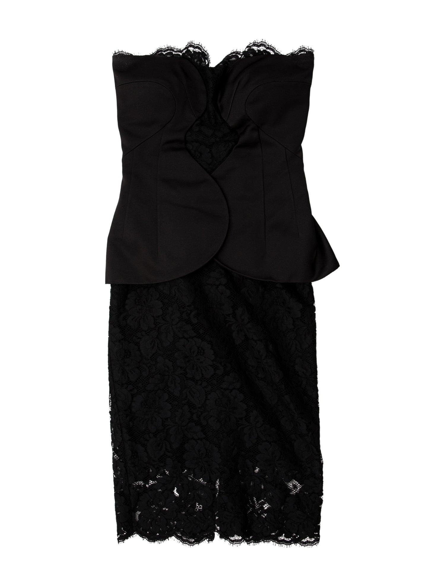 Cushnie Strapless Mini Dress