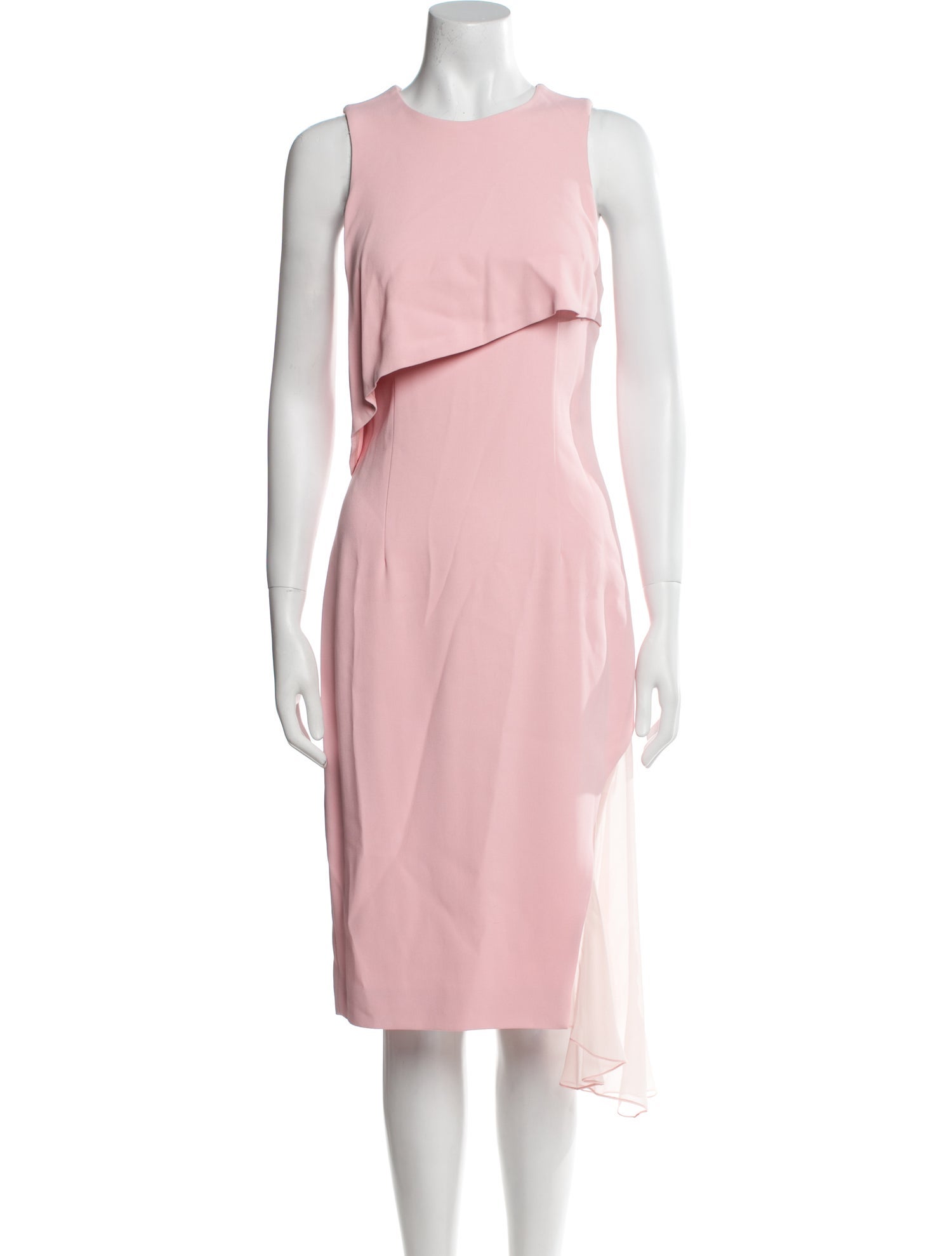 Cushnie Crew Neck Long Dress