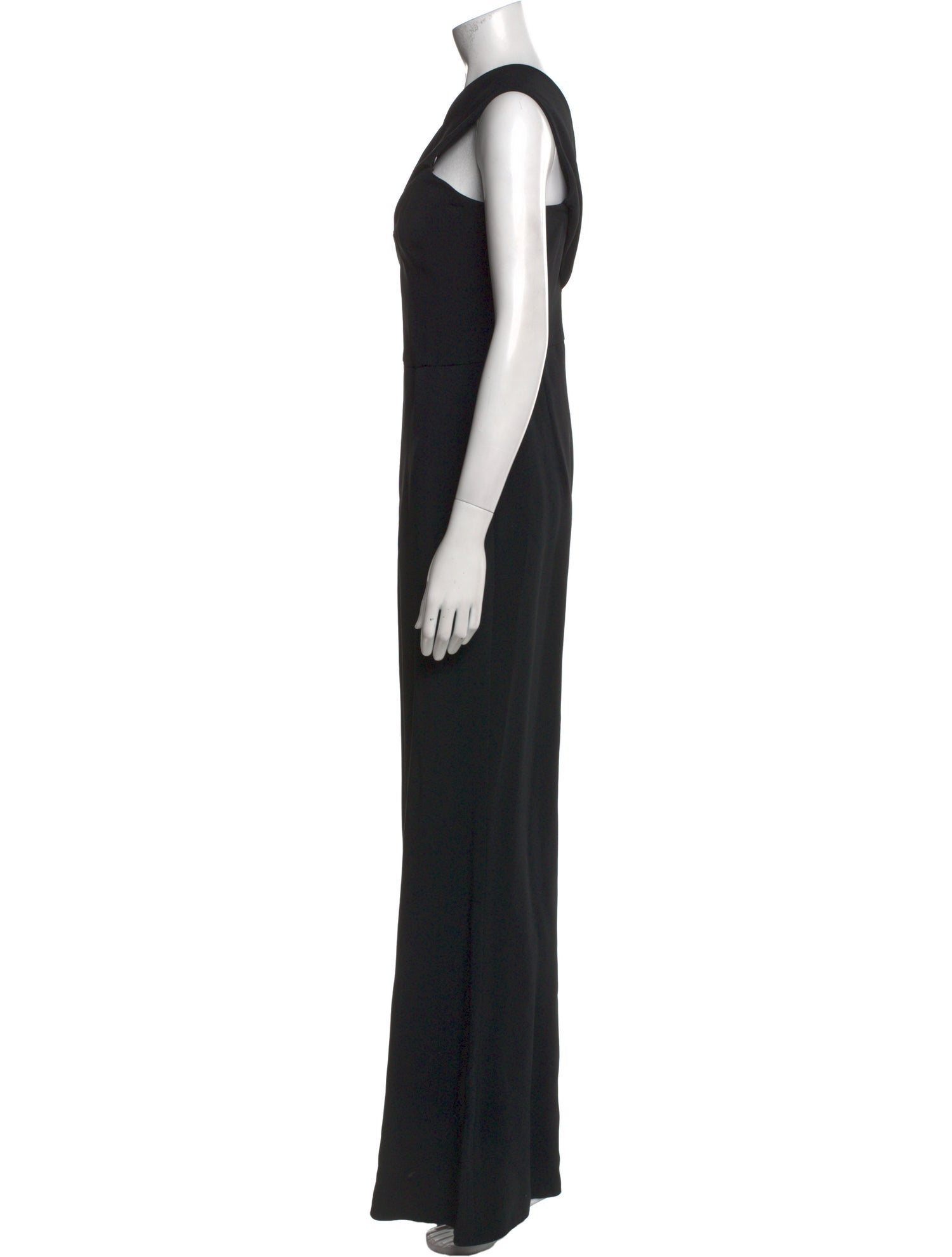 Cushnie V-Neck Jumpsuit