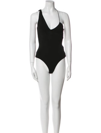 Cushnie V-Neck Sleeveless Bodysuit