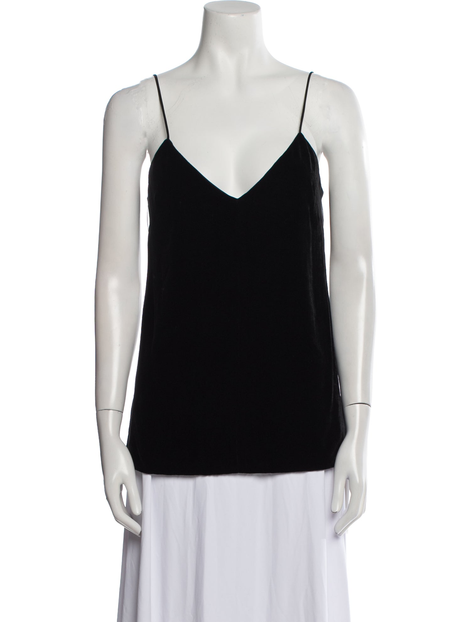 Cushnie V-Neck Sleeveless Top