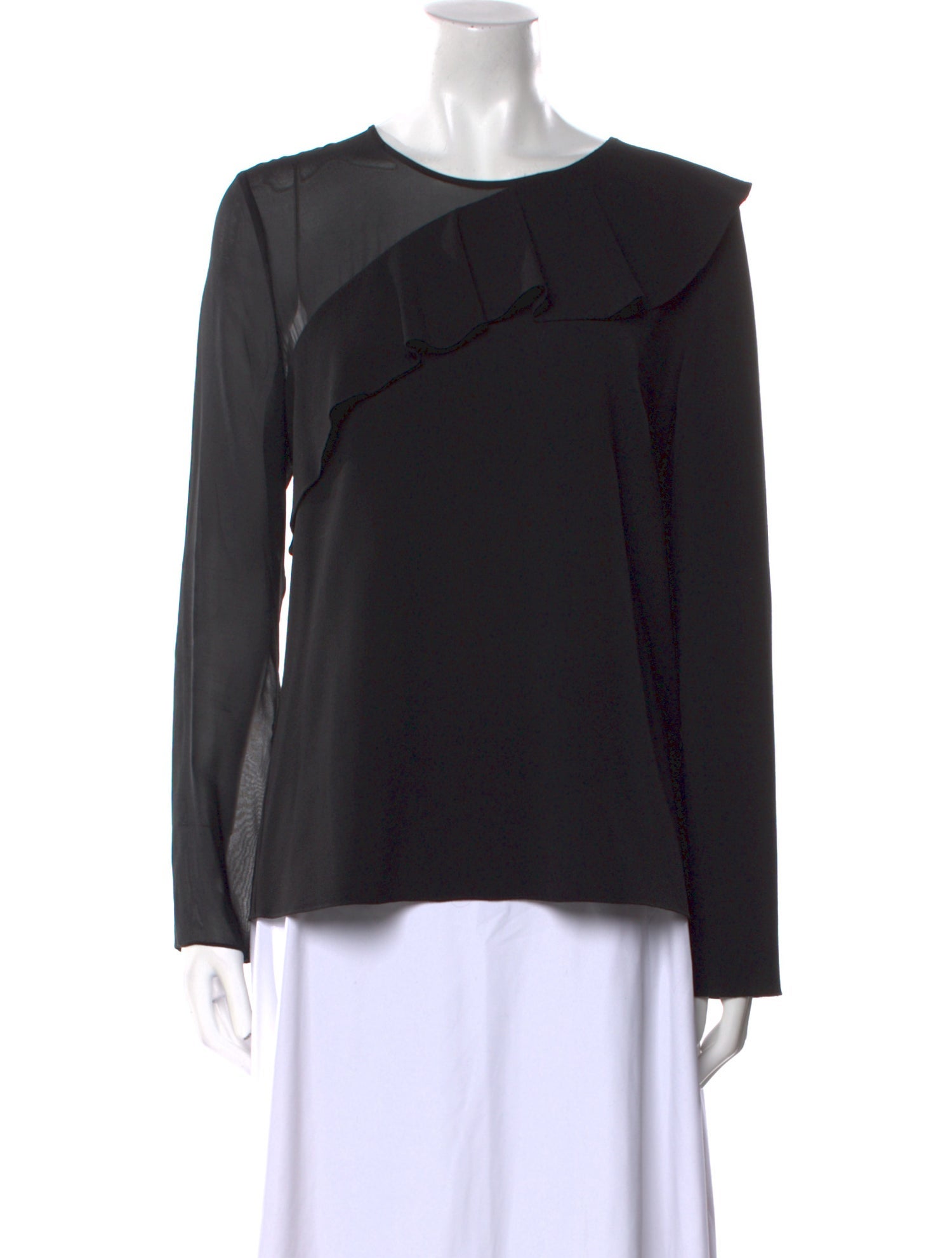 Cushnie Crew Neck Long Sleeve Sweatshirt