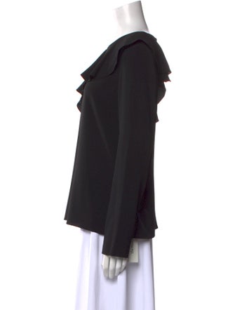 Cushnie Crew Neck Long Sleeve Sweatshirt