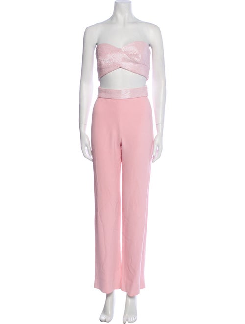 Cushnie Strapless Jumpsuit