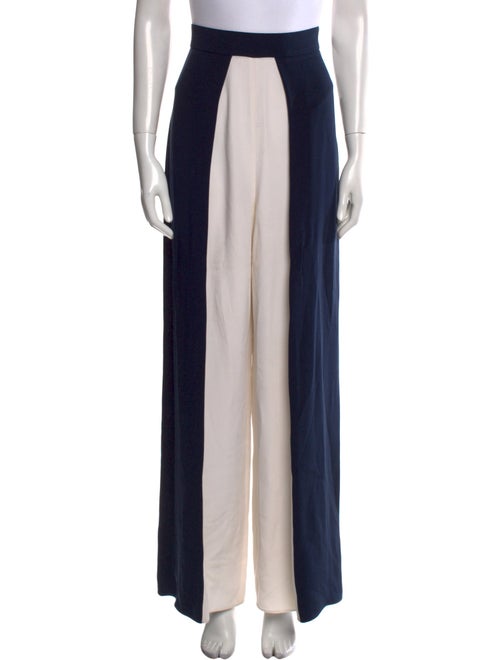 Cushnie Silk Wide Leg Pants