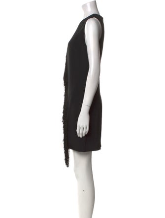 Cushnie Colorblock Pattern Mini Dress