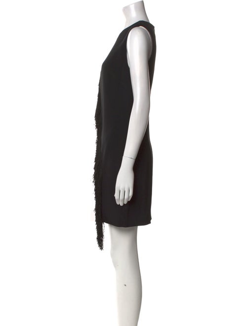 Cushnie Colorblock Pattern Mini Dress