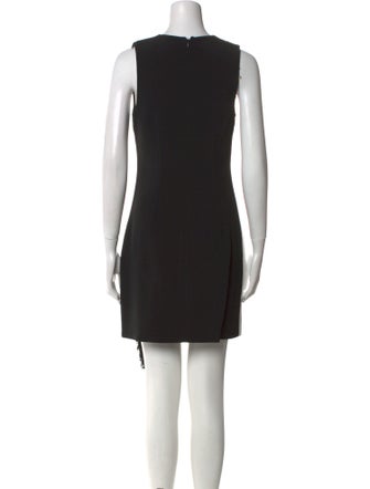 Cushnie Colorblock Pattern Mini Dress