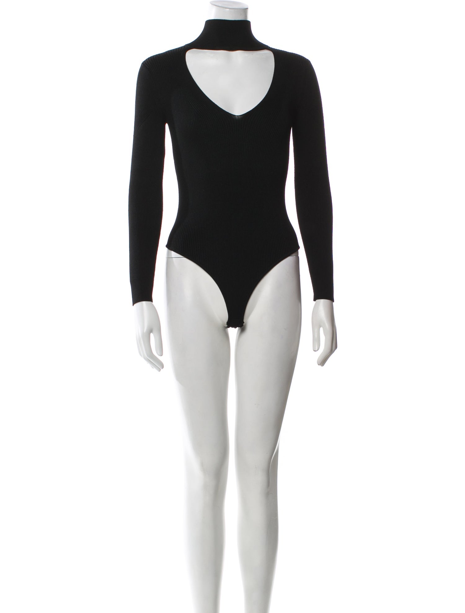 Cushnie Turtleneck Long Sleeve Bodysuit