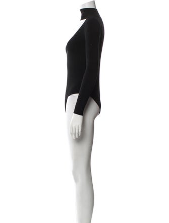 Cushnie Turtleneck Long Sleeve Bodysuit