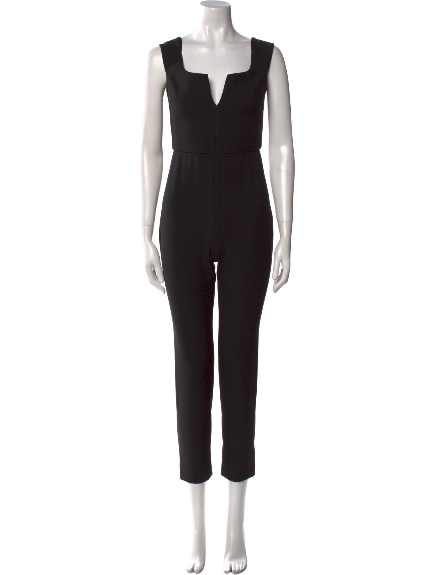 Cushnie V-Neck Jumpsuit