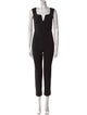 Cushnie V-Neck Jumpsuit