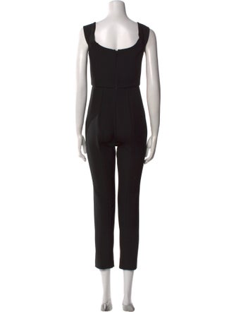 Cushnie V-Neck Jumpsuit
